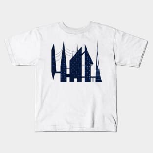 Futuristic Building Kids T-Shirt
